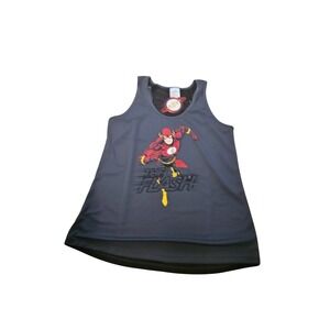 The Flash Graphic‎ Tank Top Women's 2XL Racerback Mesh Athletic